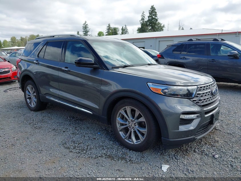 2023 Ford Explorer VIN 1FMSK8FH7PGA57274 IAAI salvage auction — SIDE, Salvage Title, sold $6,800 on 2026-07-22 (photo 1)