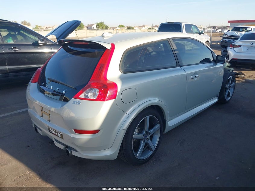 2012 Volvo C30 VIN YV1672MK8C2286941 IAAI salvage auction — RIGHT FRONT, Salvage Title, sold $800 on 2026-07-14 (photo 4)
