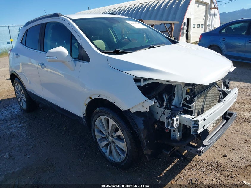 2019 Buick Encore VIN KL4CJESB9KB706939 IAAI salvage auction — FRONT END, Salvage (Montana), sold $1,850 on 2026-07-22 (photo 1)