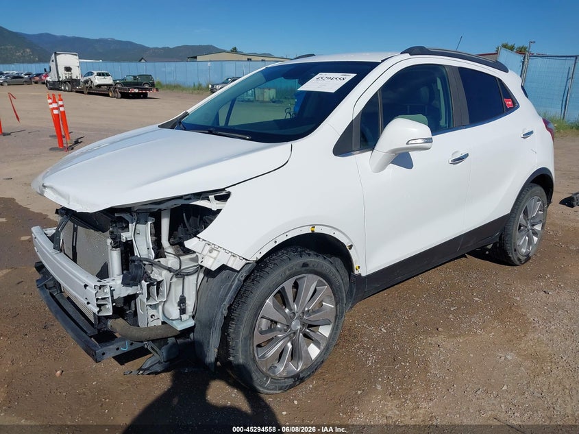 2019 Buick Encore VIN KL4CJESB9KB706939 IAAI salvage auction — FRONT END, Salvage (Montana), sold $1,850 on 2026-07-22 (photo 2)