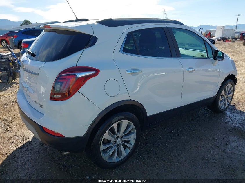 2019 Buick Encore VIN KL4CJESB9KB706939 IAAI salvage auction — FRONT END, Salvage (Montana), sold $1,850 on 2026-07-22 (photo 4)