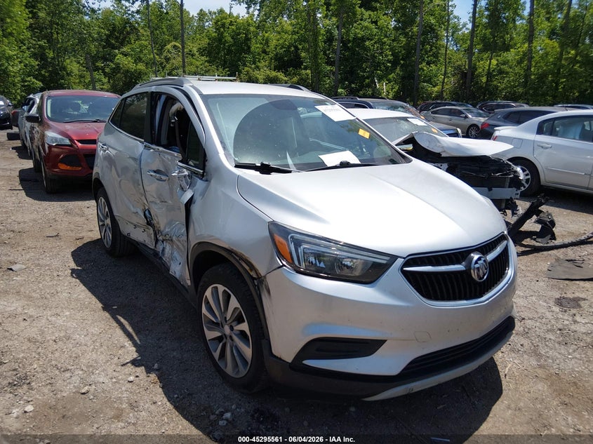 2019 Buick Encore VIN KL4CJASB2KB828132 IAAI salvage auction — RIGHT SIDE, Salvage Title, sold $2,300 on 2026-07-07 (photo 1)