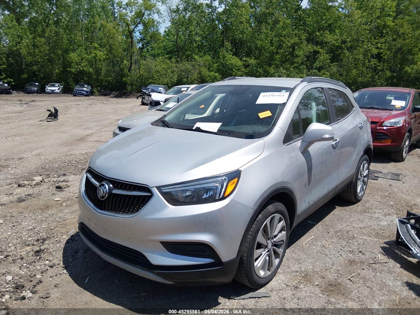 2019 Buick Encore VIN KL4CJASB2KB828132 IAAI salvage auction — RIGHT SIDE, Salvage Title, sold $2,300 on 2026-07-07 (photo 2)