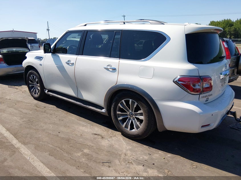 2019 Nissan Armada VIN JN8AY2NC5KX512010 IAAI salvage auction — FRONT END, Salvage Title, sold $8,100 on 2026-07-23 (photo 3)