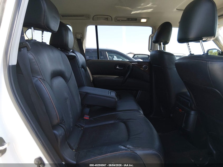 2019 Nissan Armada VIN JN8AY2NC5KX512010 IAAI salvage auction — FRONT END, Salvage Title, sold $8,100 on 2026-07-23 (photo 8)