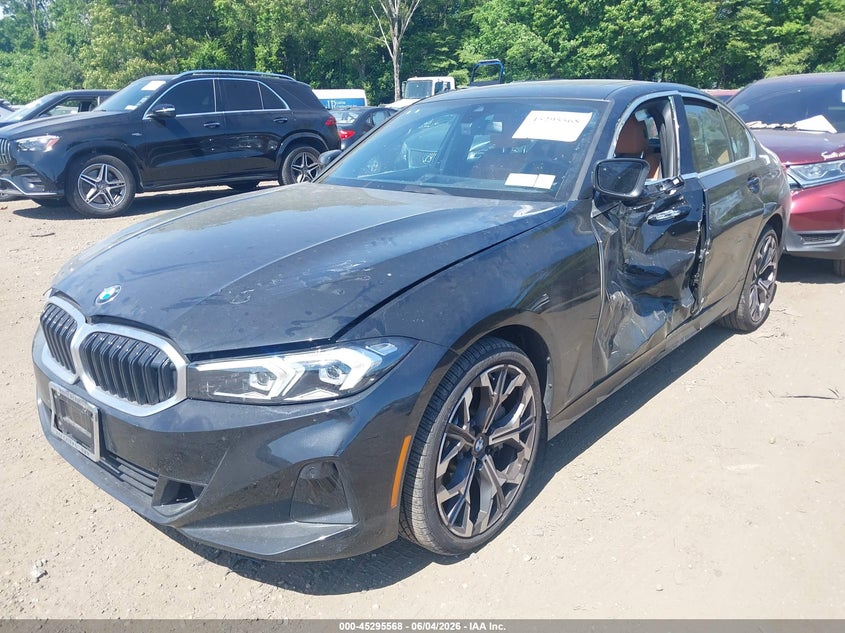 2025 BMW 3er VIN 3MW89CW05S8F34571 IAAI salvage auction — LEFT SIDE, Salvage Title, sold $20,500 on 2026-07-28 (photo 6)