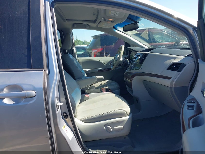 2014 Toyota Sienna VIN 5TDYK3DC7ES483705 IAAI salvage auction — FRONT END, Salvage Title, sold $2,300 on 2026-07-30 (photo 5)