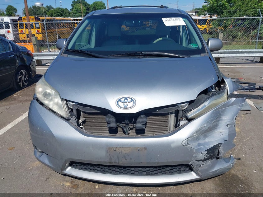 2014 Toyota Sienna VIN 5TDYK3DC7ES483705 IAAI salvage auction — FRONT END, Salvage Title, sold $2,300 on 2026-07-30 (photo 6)