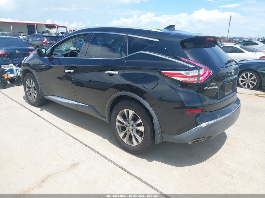 2018 Nissan Murano VIN 5N1AZ2MH4JN106831 IAAI salvage auction — HAIL, Salvage Title, sold $3,225 on 2026-07-24 (photo 3)