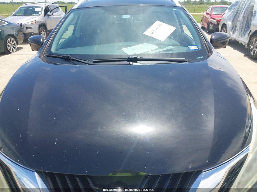 2018 Nissan Murano VIN 5N1AZ2MH4JN106831 IAAI salvage auction — HAIL, Salvage Title, sold $3,225 on 2026-07-24 (photo 6)