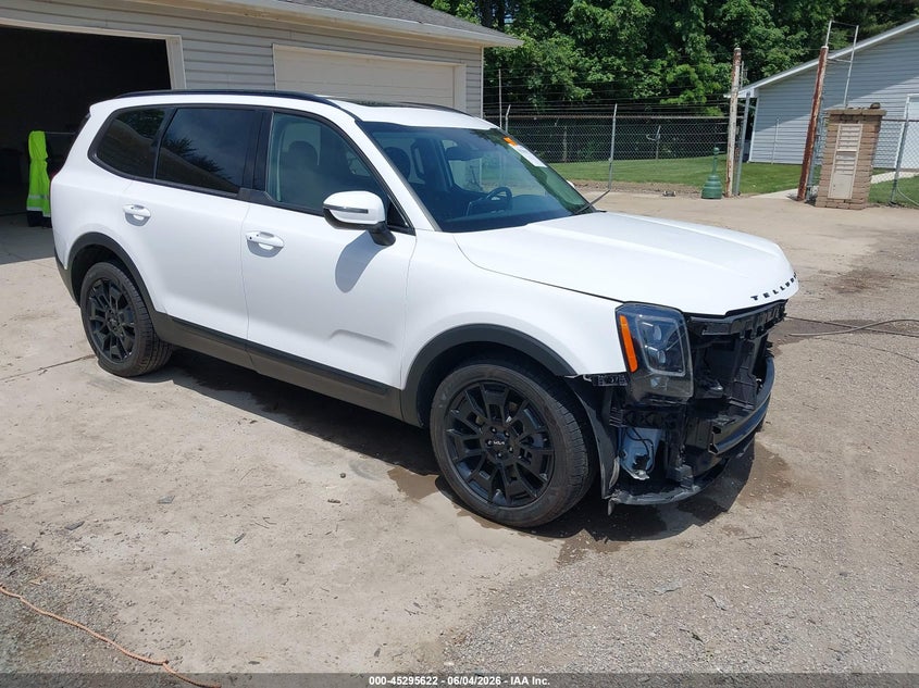 2022 Kia Telluride VIN 5XYP3DHC1NG253616 IAAI salvage auction — FRONT END, Salvage Title, sold $5,350 on 2026-07-20 (photo 1)