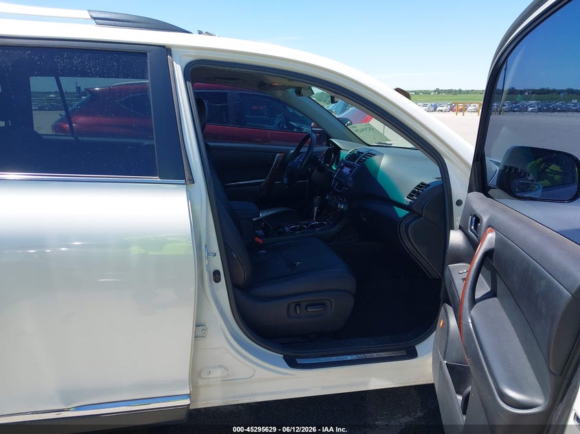 2013 Toyota Highlander VIN 5TDDK3EH2DS234848 IAAI salvage auction — STORM DAMAGE, Certificate Of Title (Nebraska), sold $5,300 on 2026-07-09 (photo 5)
