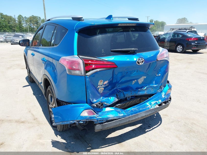 2016 Toyota Rav 4 VIN JTMZFREV3GJ066352 IAAI salvage auction — FRONT & REAR, Salvage Title, sold $3,600 on 2026-07-10 (photo 6)