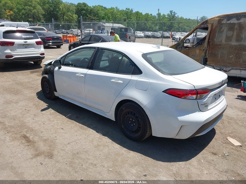 2022 Toyota Corolla VIN 5YFEPMAE1NP371331 IAAI salvage auction — FRONT END, Salvage Title, sold $4,300 on 2026-08-01 (photo 3)