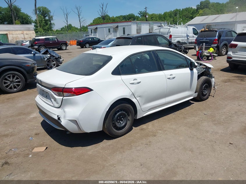2022 Toyota Corolla VIN 5YFEPMAE1NP371331 IAAI salvage auction — FRONT END, Salvage Title, sold $4,300 on 2026-08-01 (photo 4)