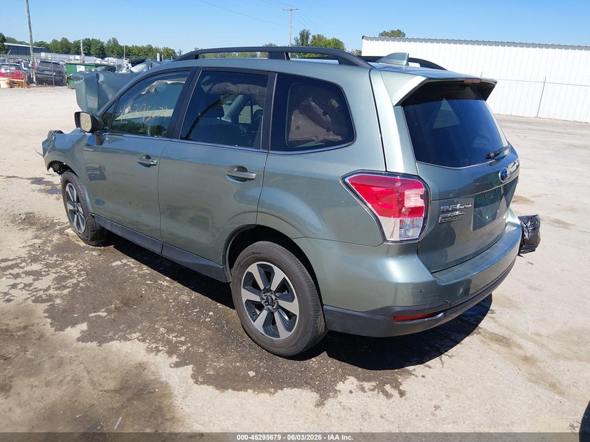2018 Subaru Forester VIN JF2SJAJC0JH404862 IAAI salvage auction — FRONT END, Salvage Title, sold $525 on 2026-07-24 (photo 3)