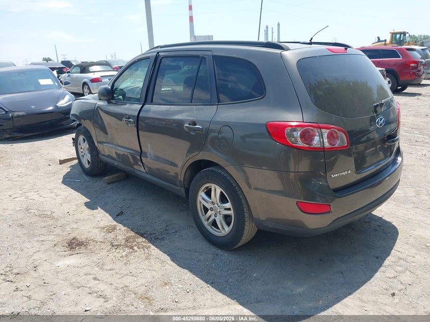 2012 Hyundai Santa fe VIN 5XYZGDABXCG155373 IAAI salvage auction — LEFT FRONT, Salvage Title, sold $375 on 2026-07-22 (photo 3)