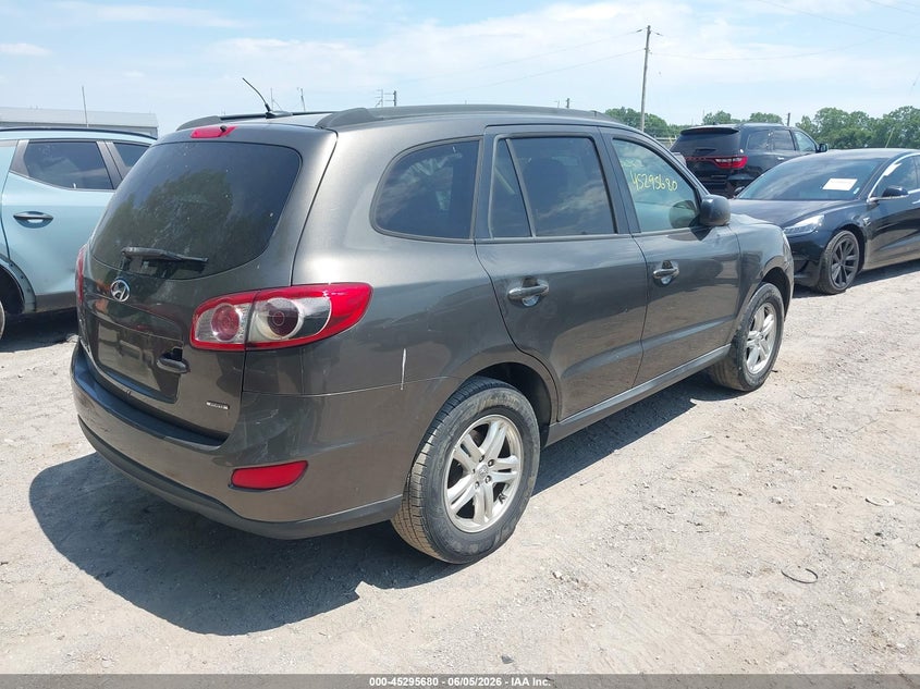 2012 Hyundai Santa fe VIN 5XYZGDABXCG155373 IAAI salvage auction — LEFT FRONT, Salvage Title, sold $375 on 2026-07-22 (photo 4)