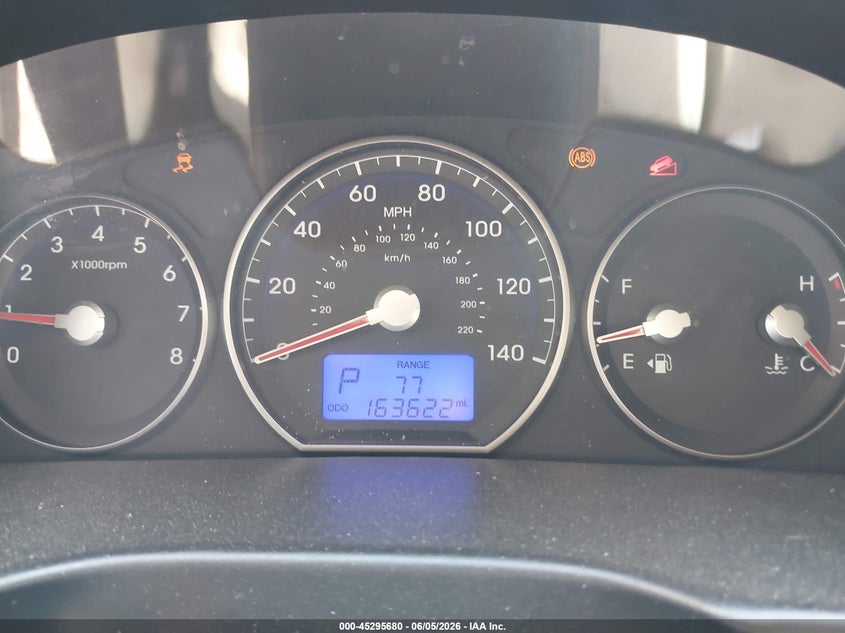 2012 Hyundai Santa fe VIN 5XYZGDABXCG155373 IAAI salvage auction — LEFT FRONT, Salvage Title, sold $375 on 2026-07-22 (photo 7)