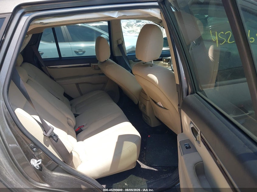 2012 Hyundai Santa fe VIN 5XYZGDABXCG155373 IAAI salvage auction — LEFT FRONT, Salvage Title, sold $375 on 2026-07-22 (photo 8)