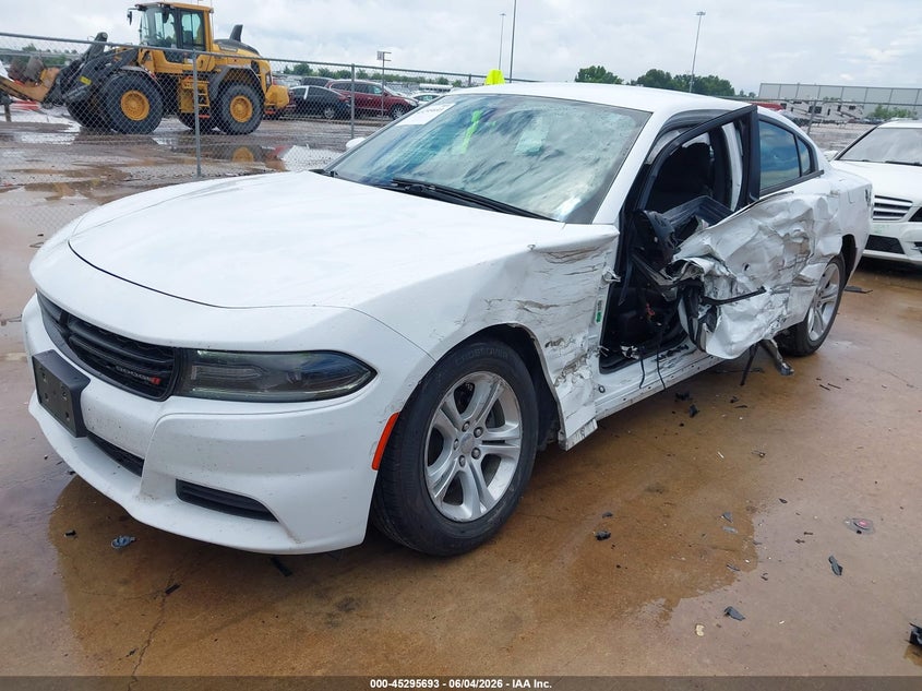 2018 Dodge Charger VIN 2C3CDXBG3JH170147 IAAI salvage auction — LEFT SIDE, Salvage Title, sold $3,175 on 2026-07-09 (photo 2)