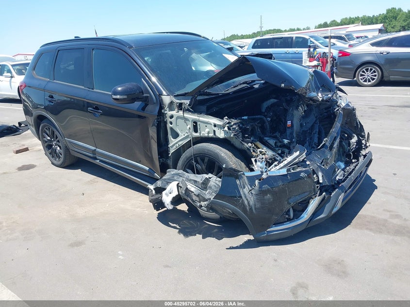 2019 Mitsubishi Outlander VIN JA4AD3A36KZ026565 IAAI salvage auction — RIGHT FRONT, Salvage (North Carolina), sold $1,200 on 2026-07-29 (photo 1)