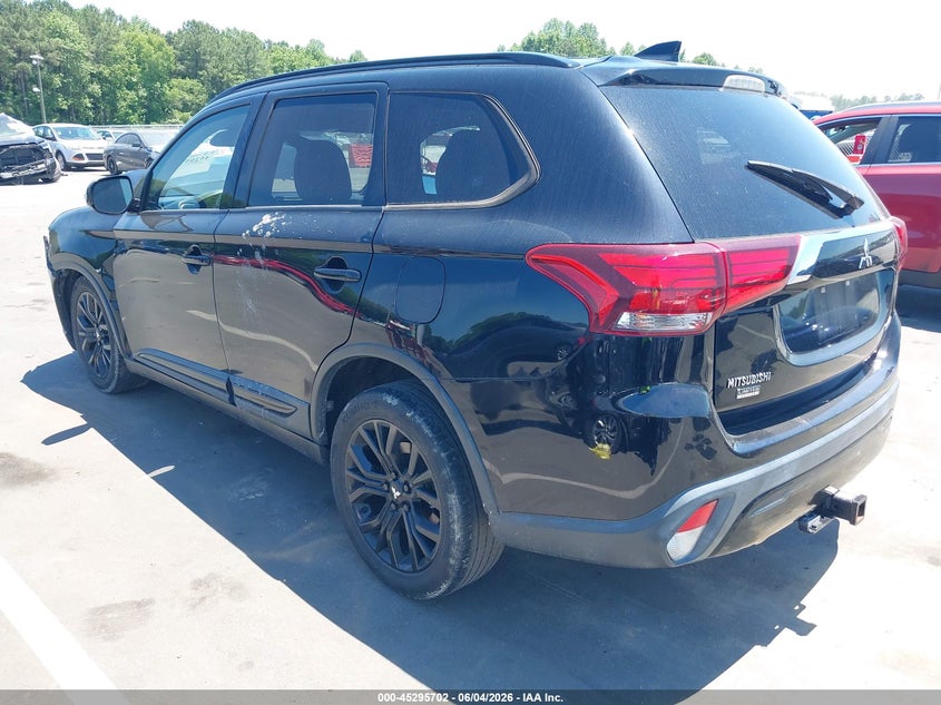 2019 Mitsubishi Outlander VIN JA4AD3A36KZ026565 IAAI salvage auction — RIGHT FRONT, Salvage (North Carolina), sold $1,200 on 2026-07-29 (photo 3)