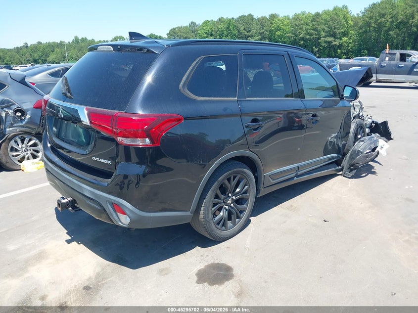 2019 Mitsubishi Outlander VIN JA4AD3A36KZ026565 IAAI salvage auction — RIGHT FRONT, Salvage (North Carolina), sold $1,200 on 2026-07-29 (photo 4)