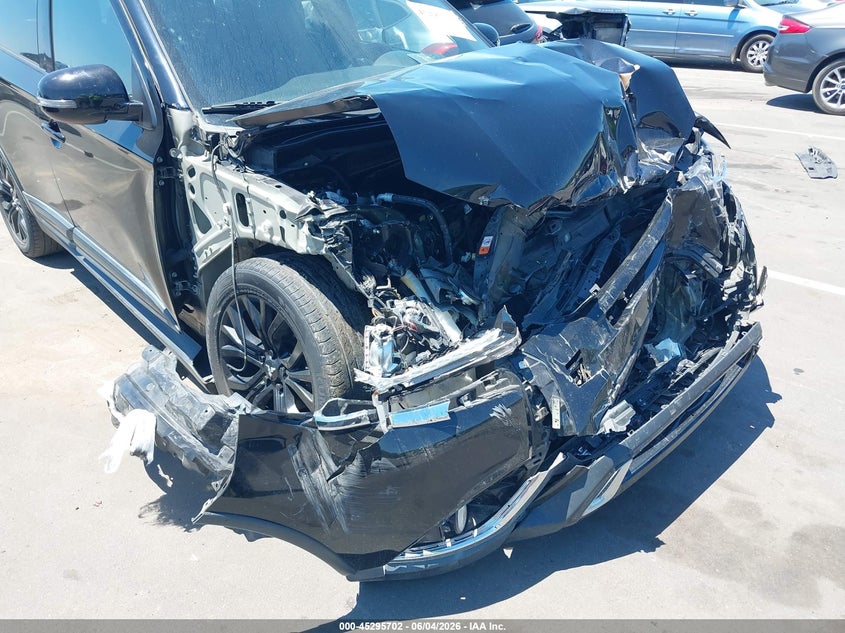 2019 Mitsubishi Outlander VIN JA4AD3A36KZ026565 IAAI salvage auction — RIGHT FRONT, Salvage (North Carolina), sold $1,200 on 2026-07-29 (photo 6)
