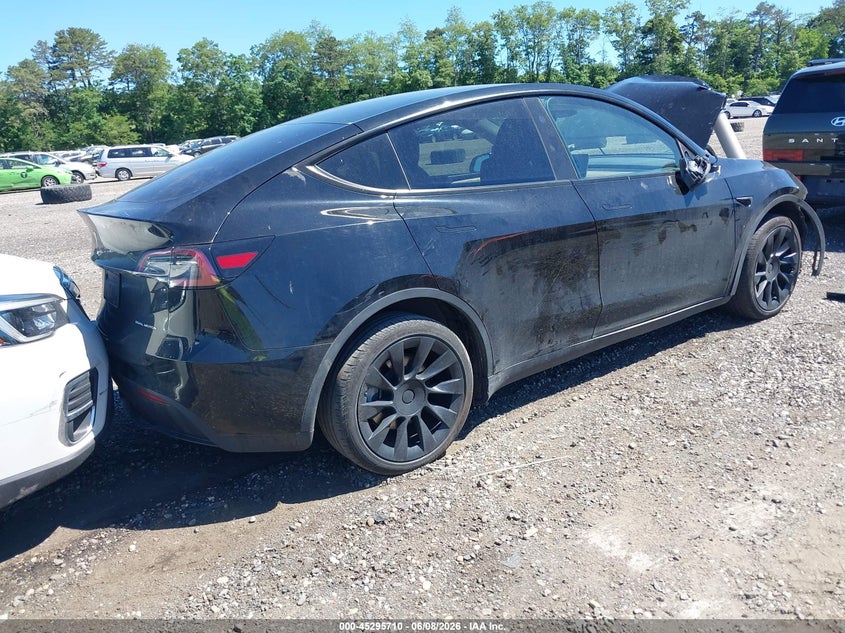 2023 Tesla Model y VIN 7SAYGDEE5PA179660 IAAI salvage auction — FRONT END, Salvage Title, sold $10,225 on 2026-07-16 (photo 4)