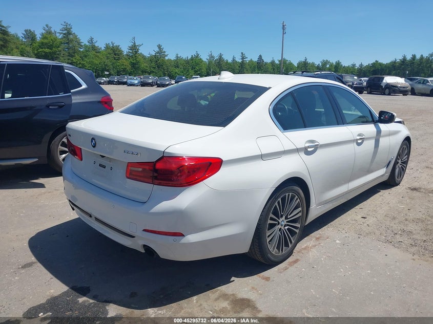 2017 BMW 5er VIN WBAJA7C31HG906206 IAAI salvage auction — FRONT END, Salvage (Massachusetts), sold $5,350 on 2026-07-31 (photo 4)