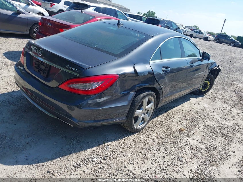 2014 Mercedes-benz Cls-klasse VIN WDDLJ9BB0EA097219 IAAI salvage auction — SIDE, Salvage Title, sold $1,950 on 2026-07-21 (photo 4)
