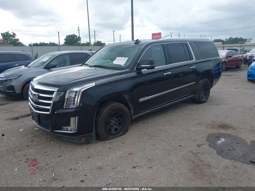 2018 Cadillac Escalade VIN 1GYS4KKJ8JR142411 IAAI salvage auction — THEFT, Salvage Title, sold $7,500 on 2026-07-29 (photo 2)