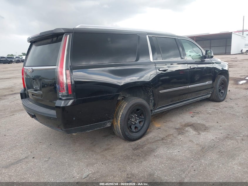 2018 Cadillac Escalade VIN 1GYS4KKJ8JR142411 IAAI salvage auction — THEFT, Salvage Title, sold $7,500 on 2026-07-29 (photo 4)