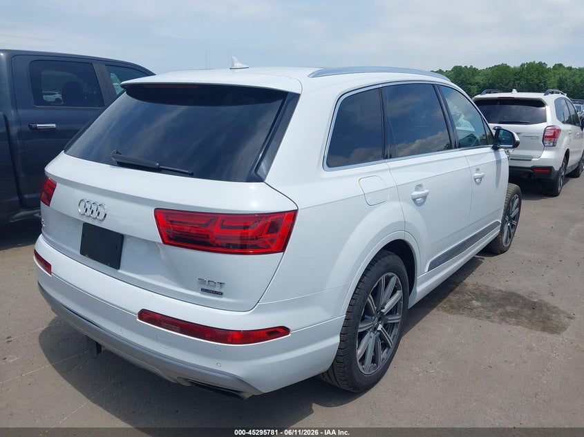 2017 Audi Q7 VIN WA1LAAF71HD053048 IAAI salvage auction — FRONT END, Salvage (Ohio), sold $5,550 on 2026-07-14 (photo 4)