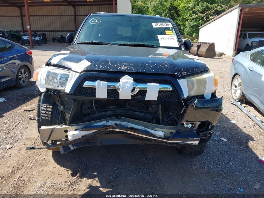 2010 Toyota 4runner VIN JTEBU5JR3A5011727 IAAI salvage auction — FRONT END, Salvage (Alabama), sold $7,300 on 2026-07-08 (photo 6)