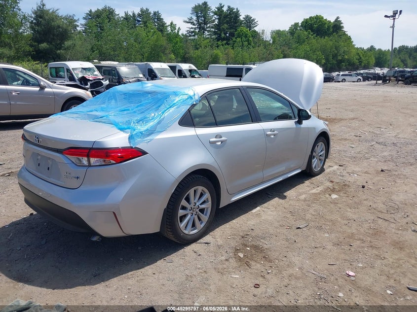2024 Toyota Corolla VIN JTDBCMFE0R3039693 IAAI salvage auction — ROOF, Salvage Title, sold $6,900 on 2026-07-24 (photo 4)