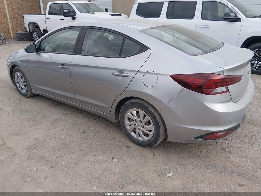2020 Hyundai Elantra VIN 5NPD74LF6LH613428 IAAI salvage auction — HAIL, Sf97 (Oklahoma), sold $8,700 on 2026-08-03 (photo 3)