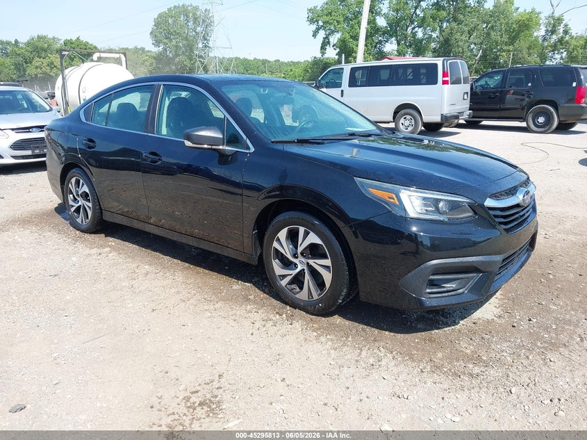 2022 Subaru LEGACY VIN 4S3BWAB69N3003371 IAAI salvage auction — NORMAL WEAR, Sf97 (Indiana), sold $14,500 on 2026-07-20 (photo 1)