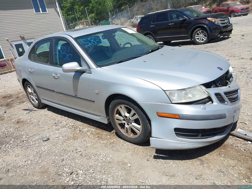 2006 Saab 9-3 VIN YS3FD49Y761102731 IAAI salvage auction — FRONT END, Salvage (Pennsylvania), sold $400 on 2026-07-17 (photo 1)