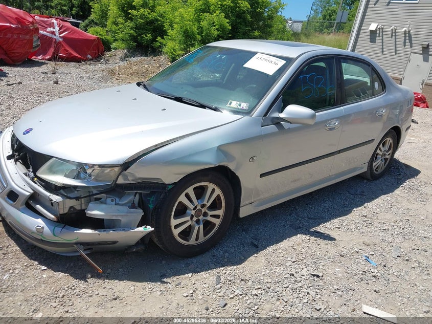 2006 Saab 9-3 VIN YS3FD49Y761102731 IAAI salvage auction — FRONT END, Salvage (Pennsylvania), sold $400 on 2026-07-17 (photo 2)