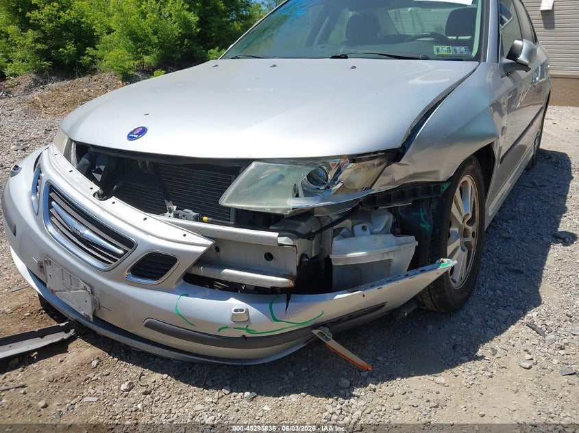 2006 Saab 9-3 VIN YS3FD49Y761102731 IAAI salvage auction — FRONT END, Salvage (Pennsylvania), sold $400 on 2026-07-17 (photo 6)