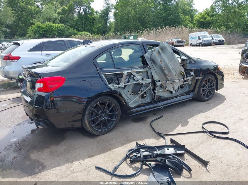 2021 Subaru Wrx VIN JF1VA1F64M8807784 IAAI salvage auction — SIDE, Salvage - 75% Or Less (Maryland), sold $3,050 on 2026-07-11 (photo 4)