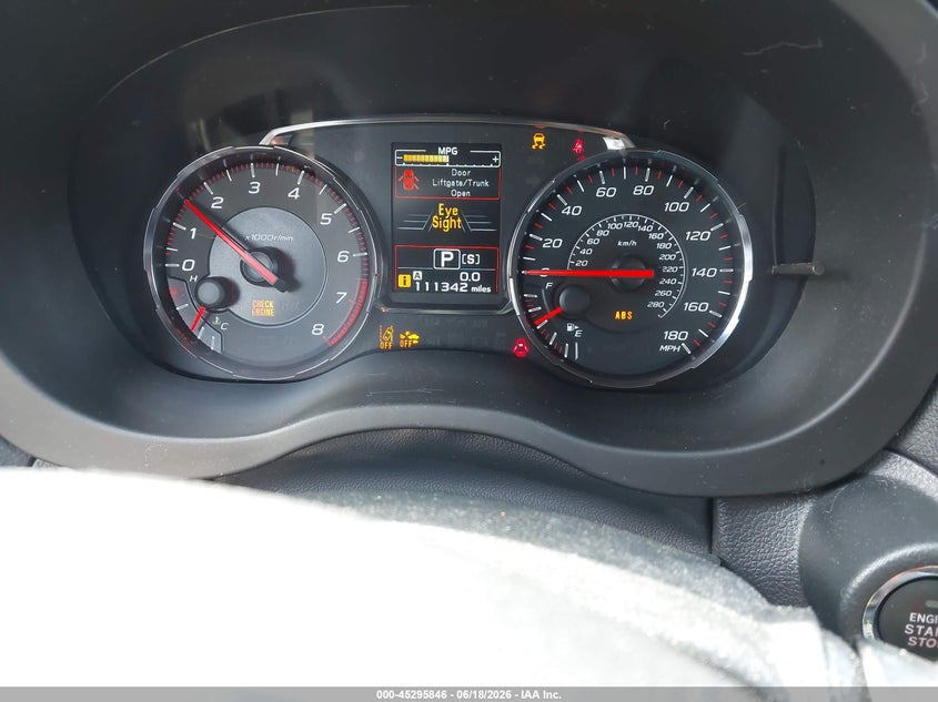 2021 Subaru Wrx VIN JF1VA1F64M8807784 IAAI salvage auction — SIDE, Salvage - 75% Or Less (Maryland), sold $3,050 on 2026-07-11 (photo 7)