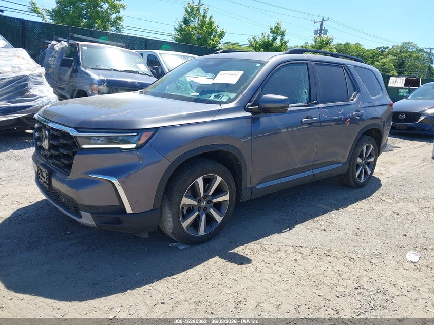 2025 Honda Pilot VIN 5FNYG1H79SB042788 IAAI salvage auction — LEFT & RIGHT, Mv-907A (New York), sold $15,300 on 2026-07-28 (photo 2)