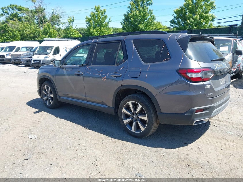 2025 Honda Pilot VIN 5FNYG1H79SB042788 IAAI salvage auction — LEFT & RIGHT, Mv-907A (New York), sold $15,300 on 2026-07-28 (photo 3)