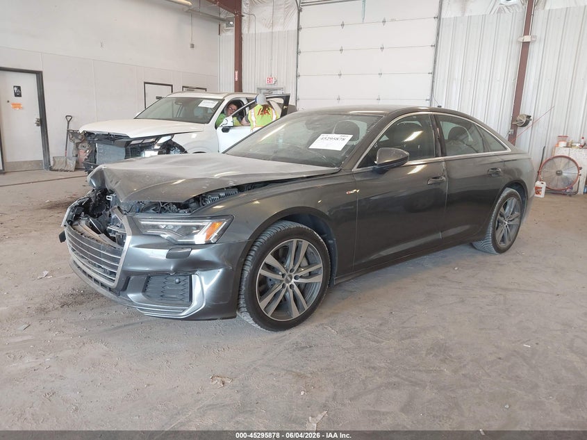 2019 Audi A6 VIN WAUL2AF24KN088415 IAAI salvage auction — FRONT END, Salvage Title, sold $7,650 on 2026-07-07 (photo 2)