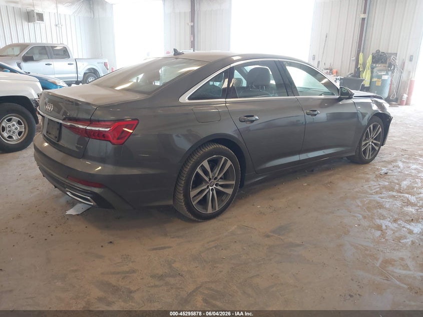 2019 Audi A6 VIN WAUL2AF24KN088415 IAAI salvage auction — FRONT END, Salvage Title, sold $7,650 on 2026-07-07 (photo 4)
