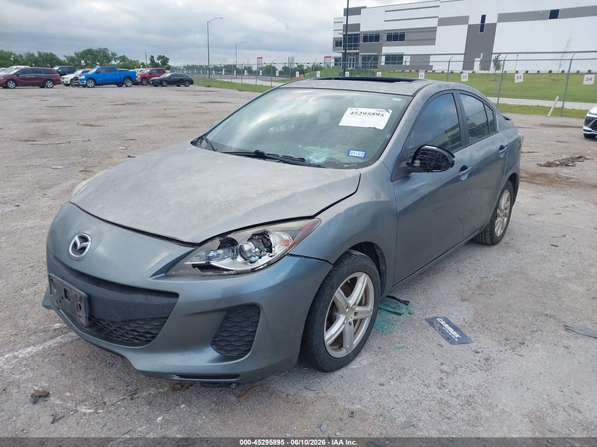 2012 Mazda 3 VIN JM1BL1W71C1627475 IAAI salvage auction — FRONT END, Original (Texas), sold $800 on 2026-07-28 (photo 2)