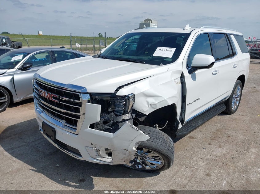 2023 Gmc Yukon VIN 1GKS2BKD6PR128817 IAAI salvage auction — LEFT FRONT, Salvage Title, sold $22,200 on 2026-07-09 (photo 2)